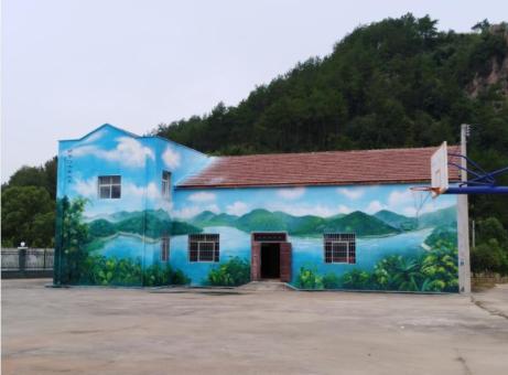 屏南彩绘墙绘一般制作的位置