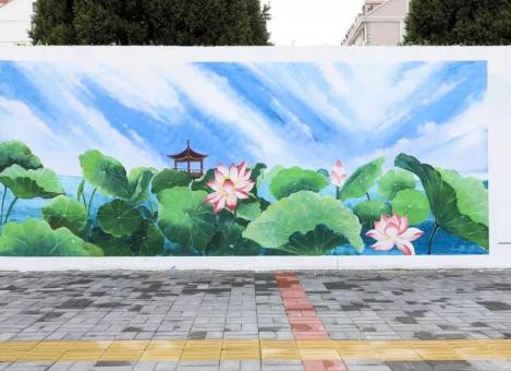 屏南墙绘施工材料制作工艺说明