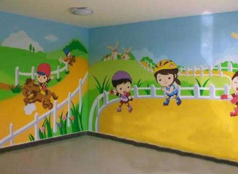 屏南幼儿园墙体彩绘制作流程及注意事项