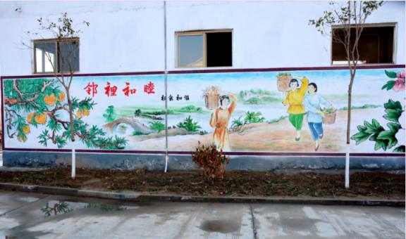 屏南乡镇文化墙 乡风文明焕发新活力
