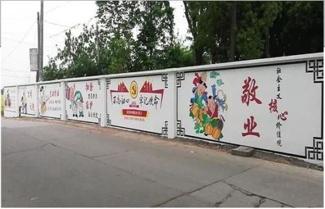 屏南手绘墙画在现实中主要有哪些应用？