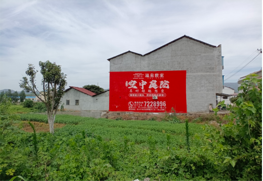 屏南做墙体广告的意义