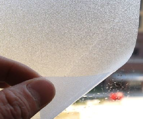 屏南玻璃门外面粘广告用什么材料好？