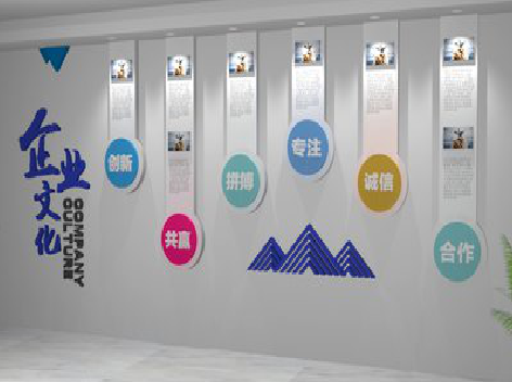 屏南企业文化墙需要传递什么办公文化？